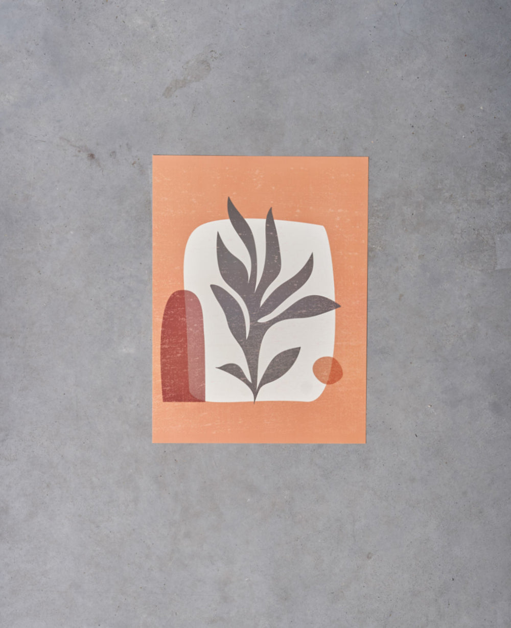 פוסטר נייר בלו מון\רד מון