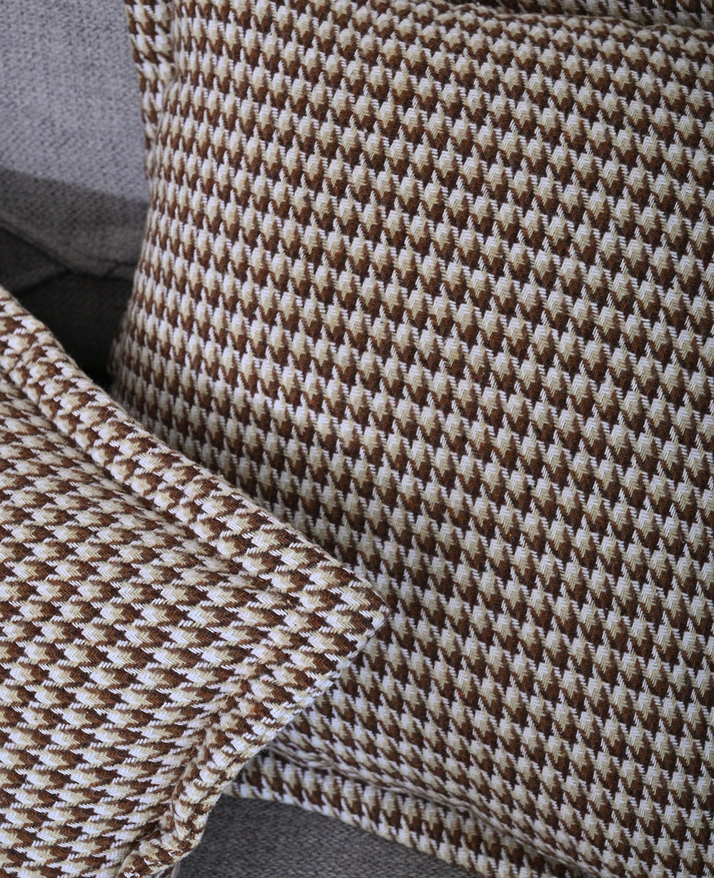 כרית אייטיז חומה