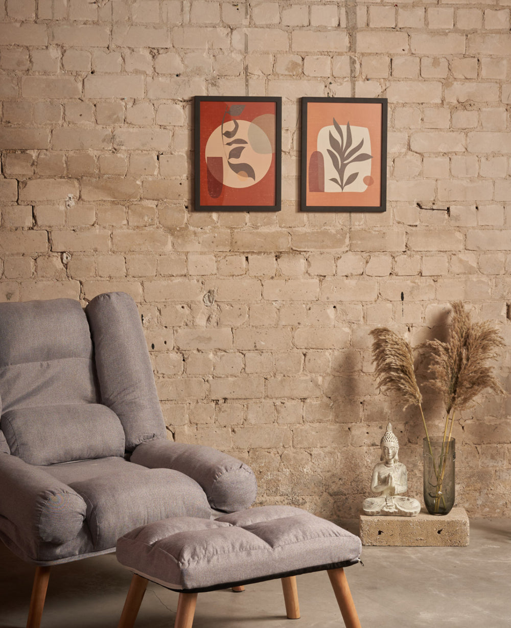 פוסטר נייר בלו מון\רד מון