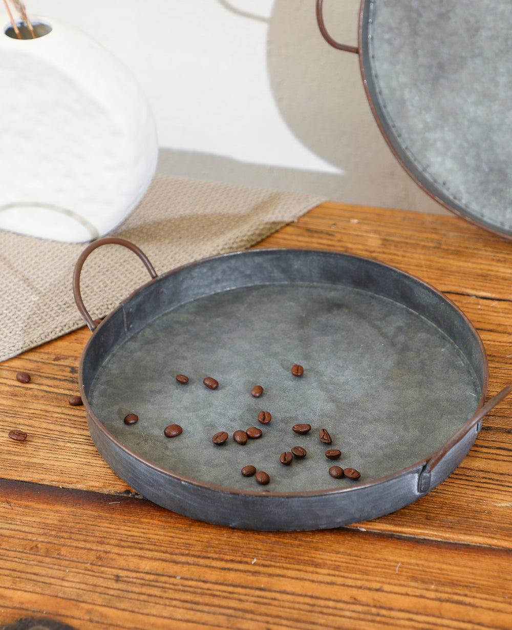 מגש עגול RUSTY