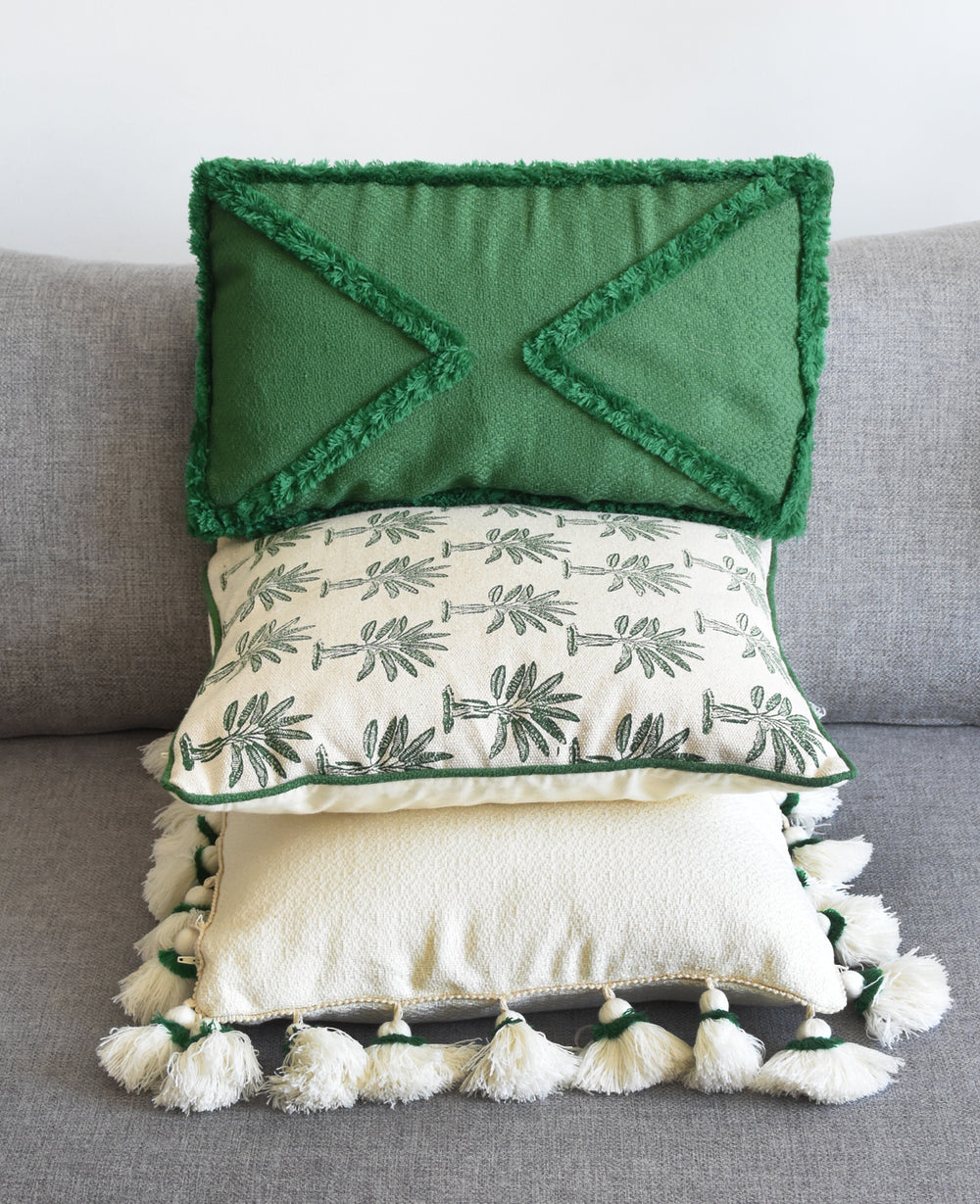 כרית נוי גרין גדילים