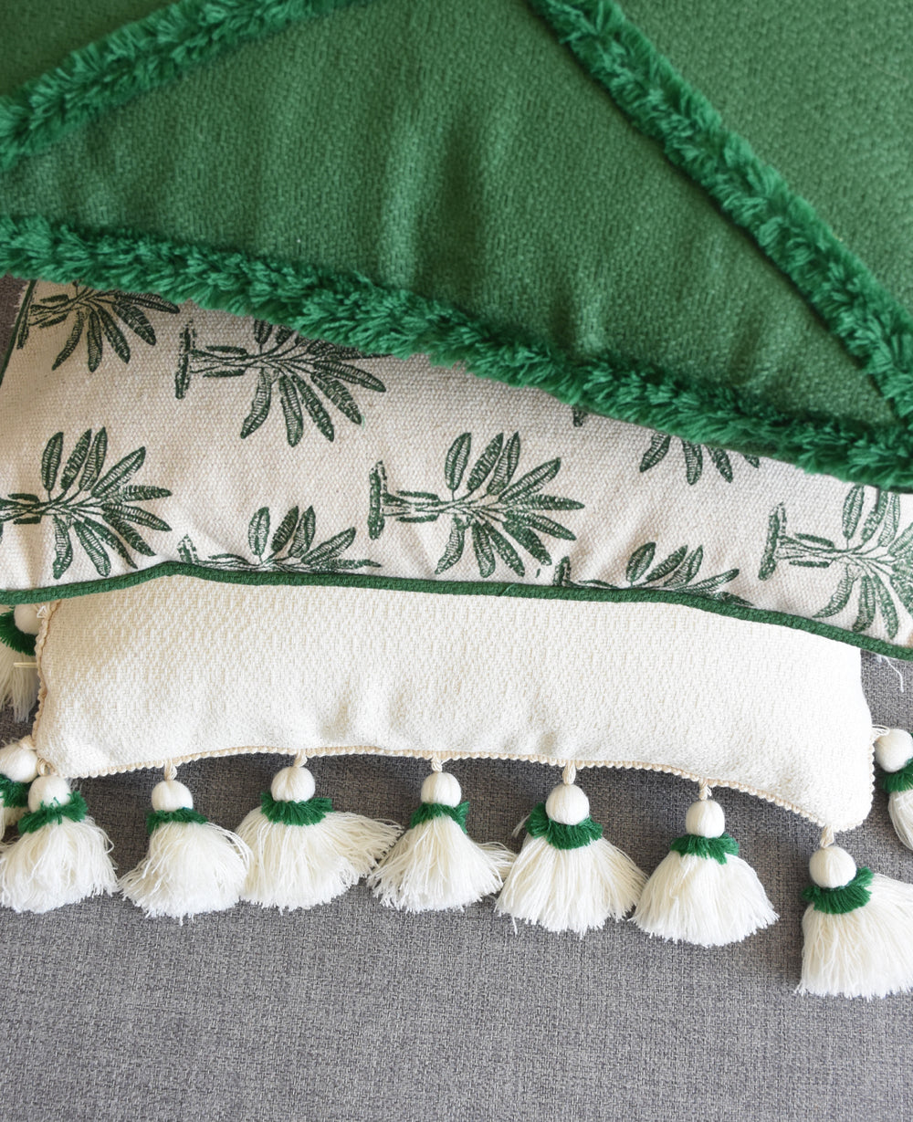 כרית נוי גרין גדילים