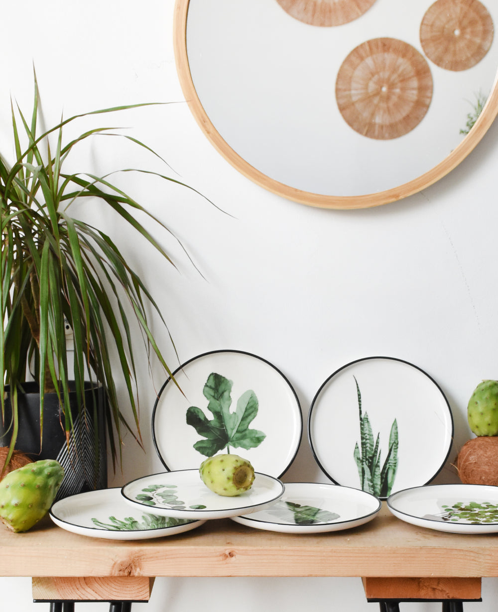 צלחת קרמיקה GREEN