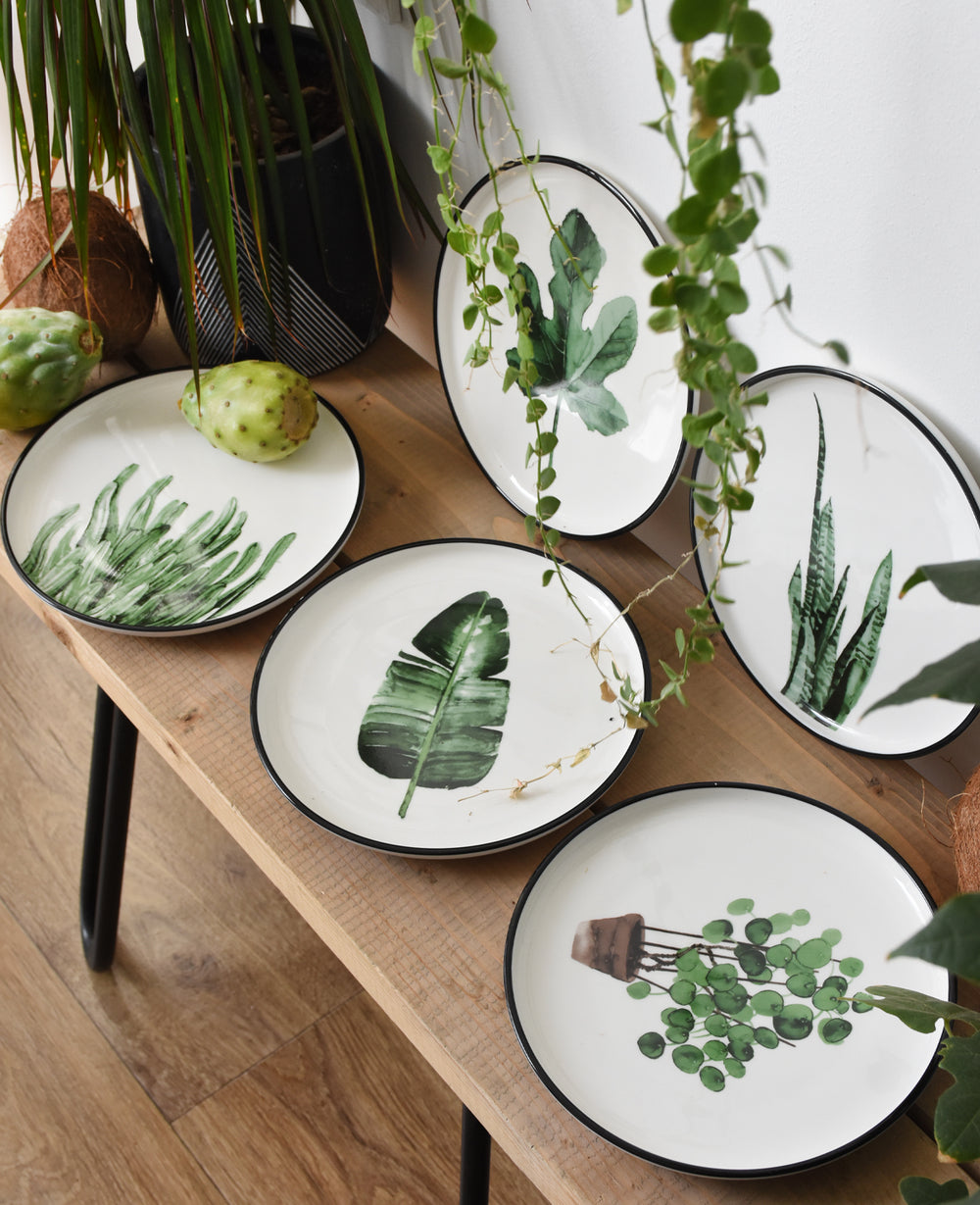 צלחת קרמיקה GREEN