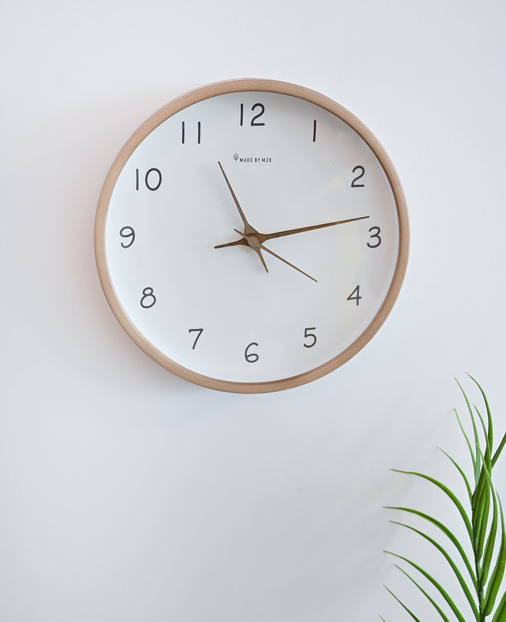 שעון קיר WOODY