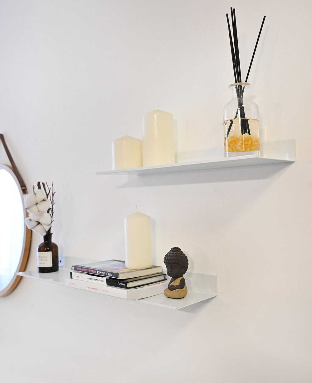 מדף METAL WHITE