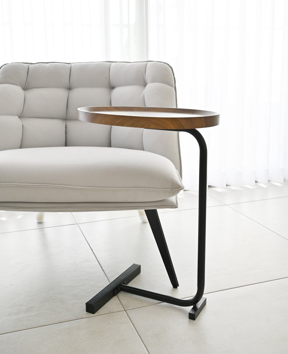 שולחן צד וודי