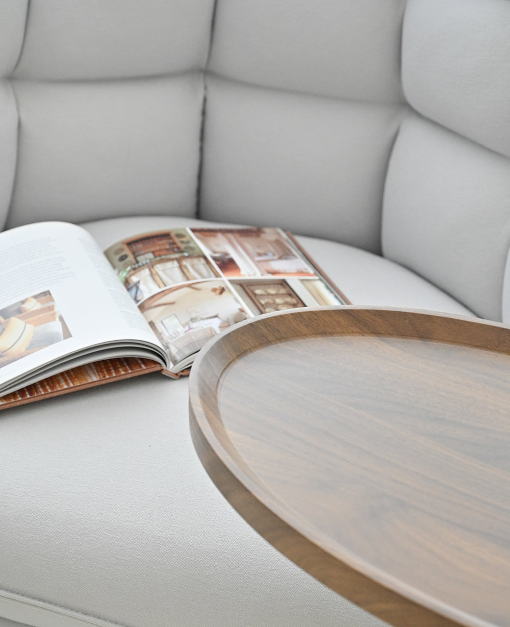 שולחן צד וודי