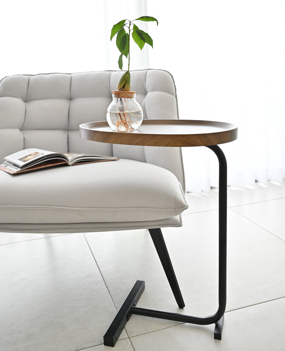 שולחן צד וודי