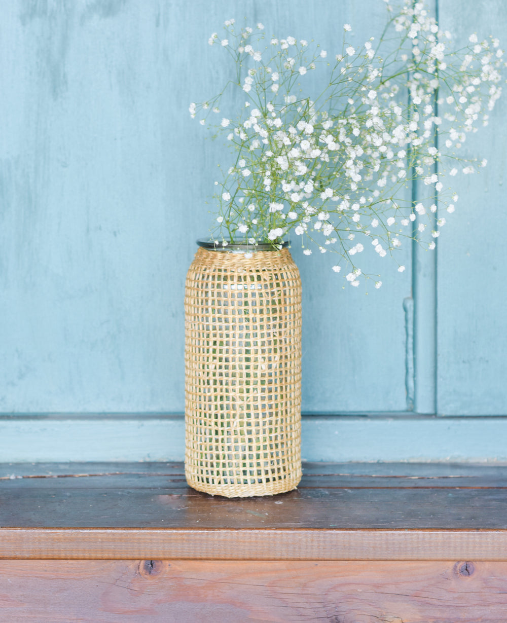 אגרטל זכוכית פאלם